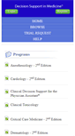 Mobile Screenshot of decisionsupportinmedicine.com